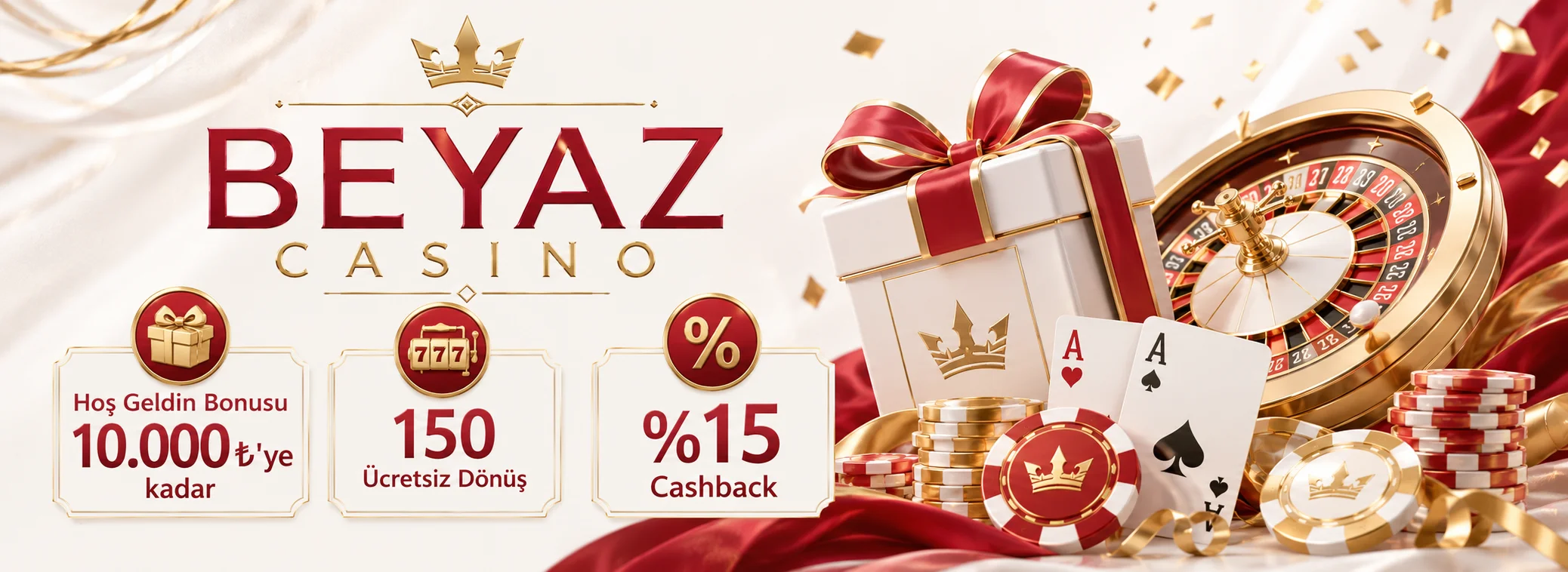 10.000 ₺ bonus + 150 ücretsiz dönüş